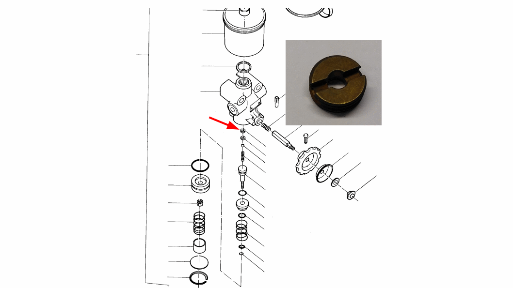 Bremser - Spritbeholder Ring