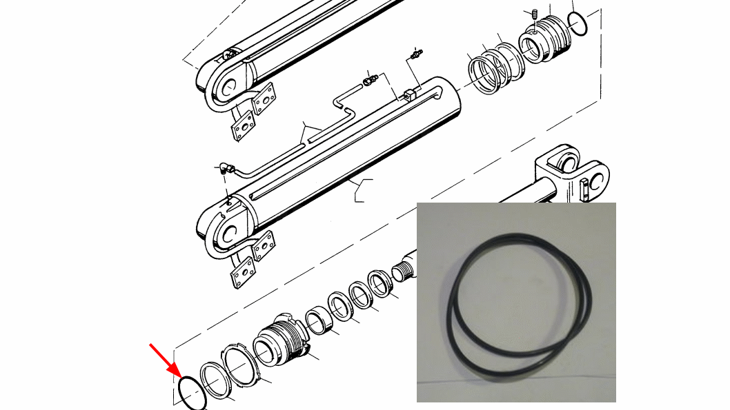 Hydraulik - Cylinder O-ring