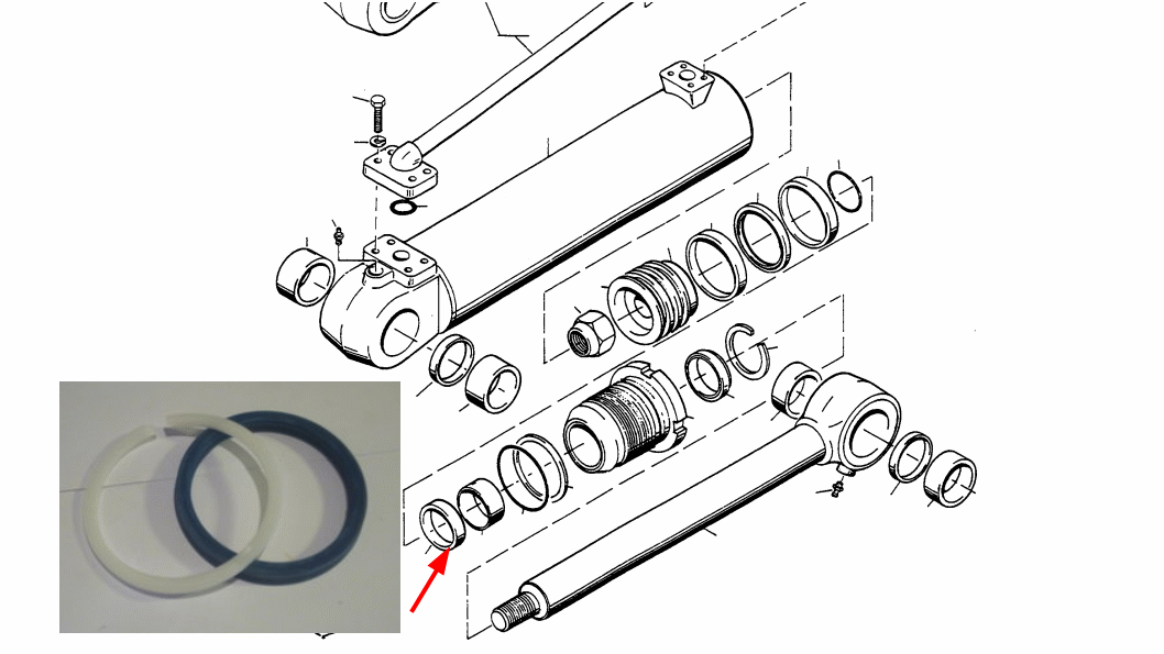 Hydraulik - Cylinderpakningssæt