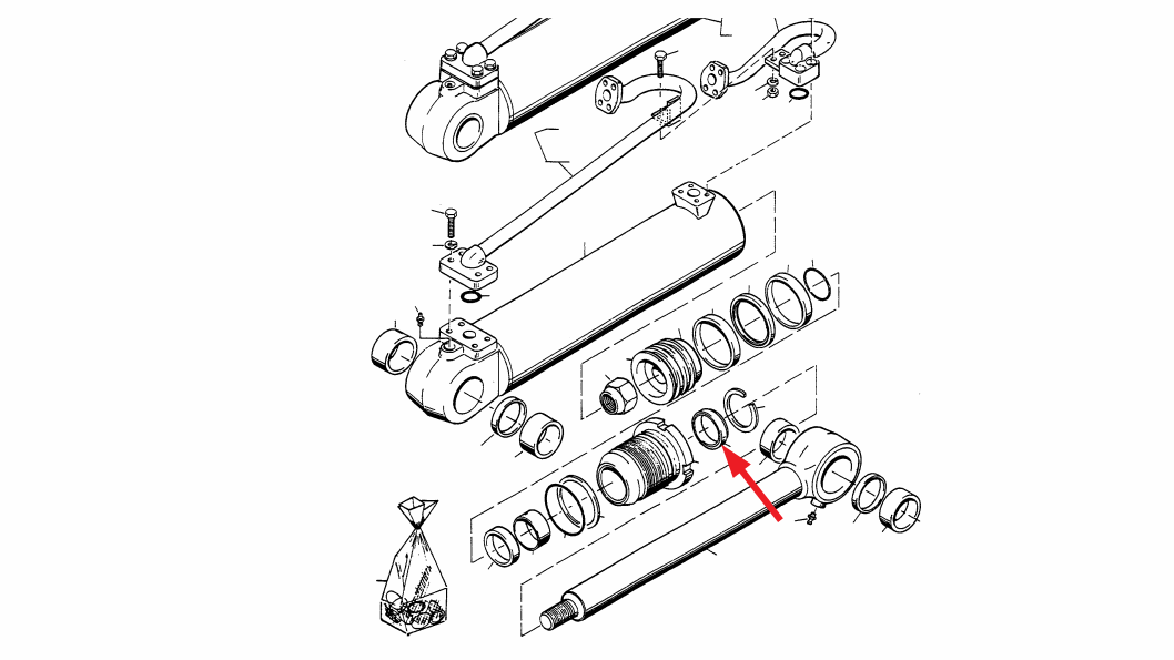 Hydraulik - Cylinder Skrabering